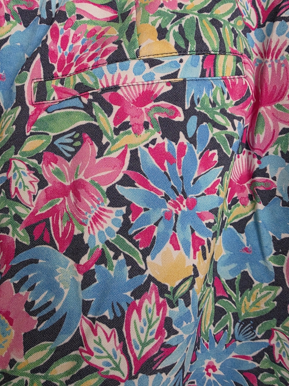 Tropical Floral Shorts in Pink, Blue & Green L or M Available - Picture 3 of 8